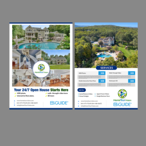 Real Estate Virtual Company Needs Eye Catching Flyer for Convention- ASAP | Flyer Design by Schöpfer