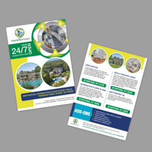Flyer Design by TuktukiShree for HomeTourVision | Design #23006742
