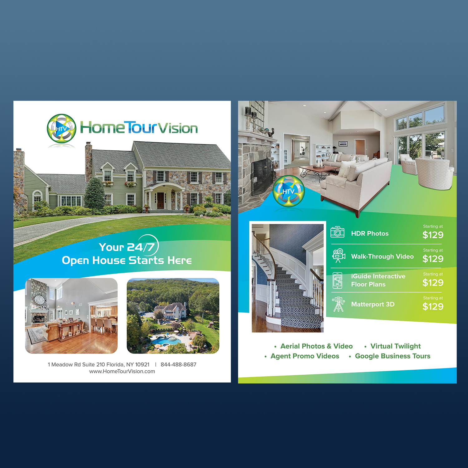 Diseño de Flyer por Maxo-Biz para HomeTourVision | Diseño #23018402