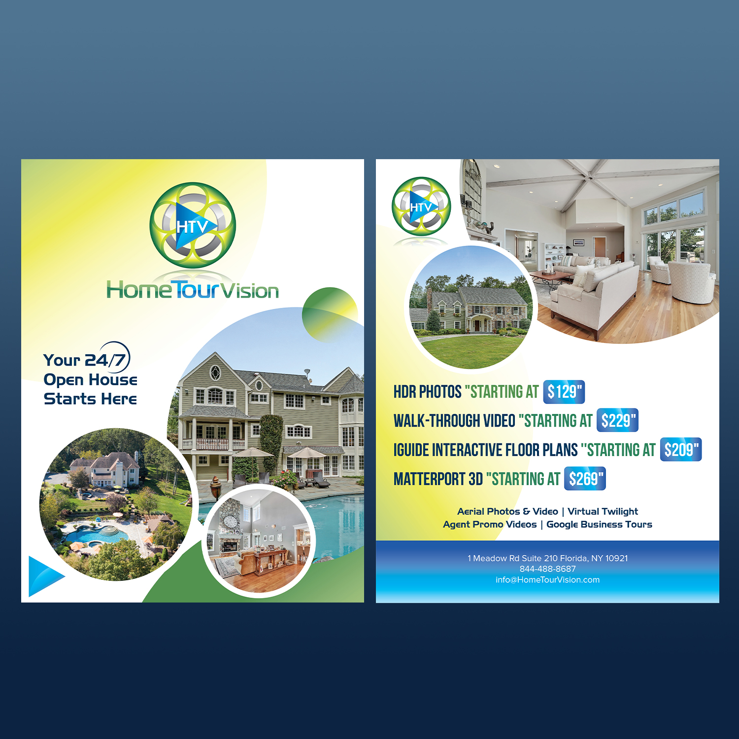 Diseño de Flyer por Maxo-Biz para HomeTourVision | Diseño #23018403