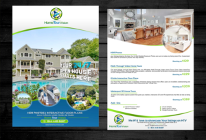 Flyer Design by Adnan.design for HomeTourVision | Design #23006288