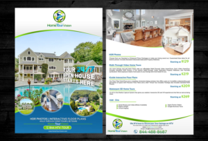Flyer Design by Adnan.design for HomeTourVision | Design: #23060053