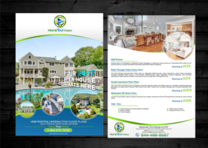 Real Estate Virtual Company Needs Eye Catching Flyer for Convention- ASAP | Flyer Design by Adnan.design