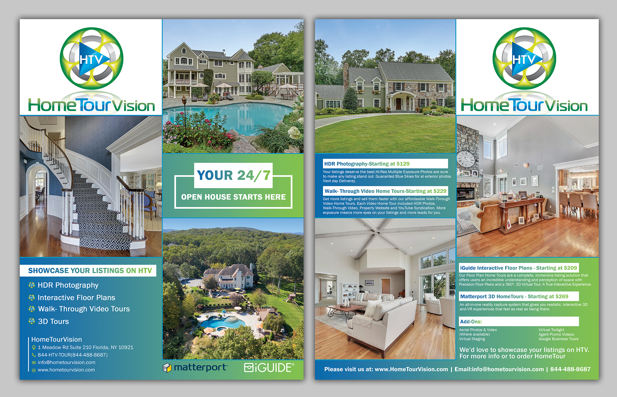 Flyer Design by Bonna 3 for HomeTourVision | Design #23007398