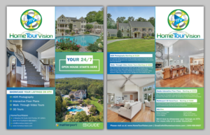 Flyer Design by Bonna 3 for HomeTourVision | Design #23007398