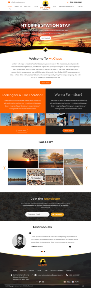 Web Design par pb pour ce projet | Design : #23019312