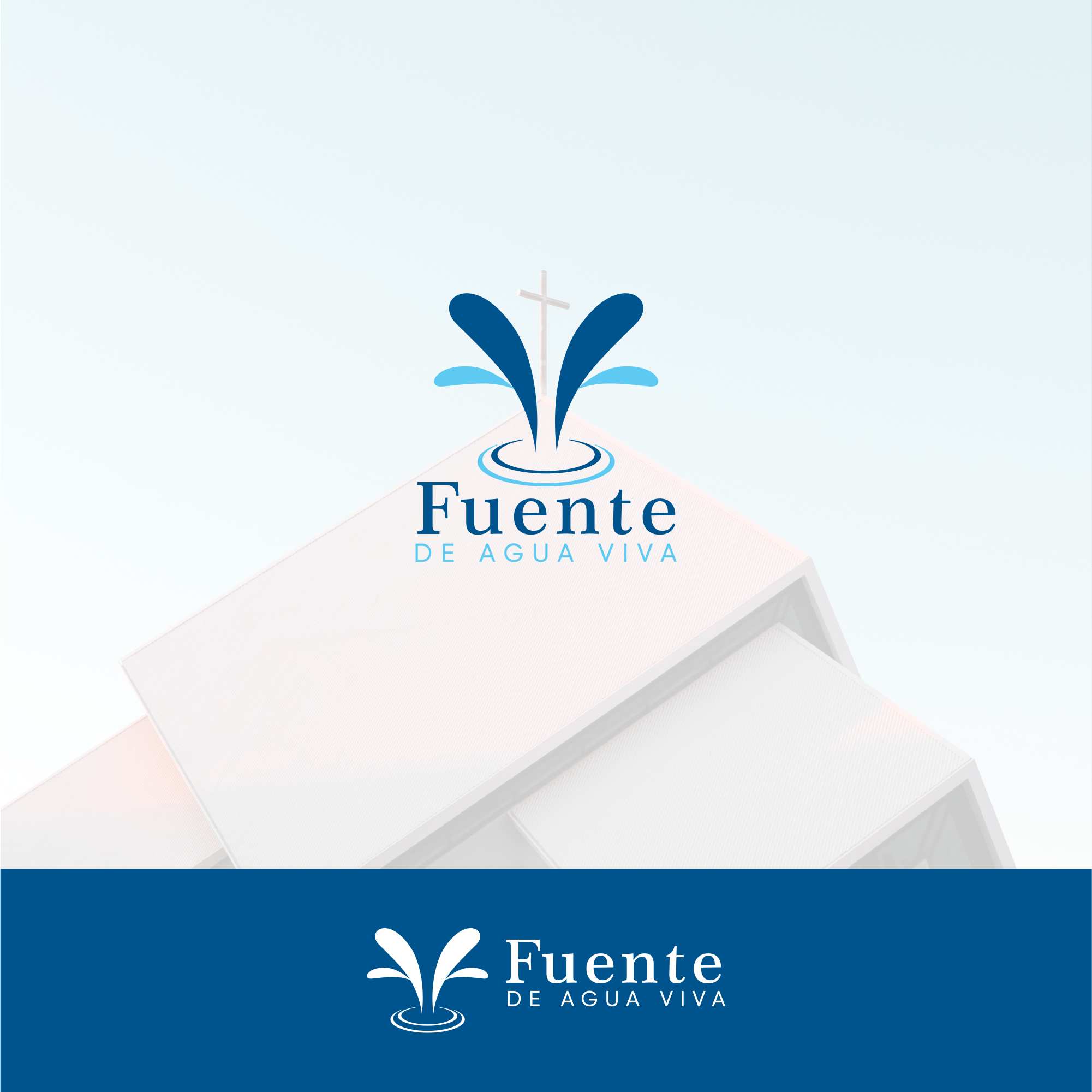 Logo Design by mike edan for Iglesia Fuente de Agua Viva, Inc. | Design #23009912