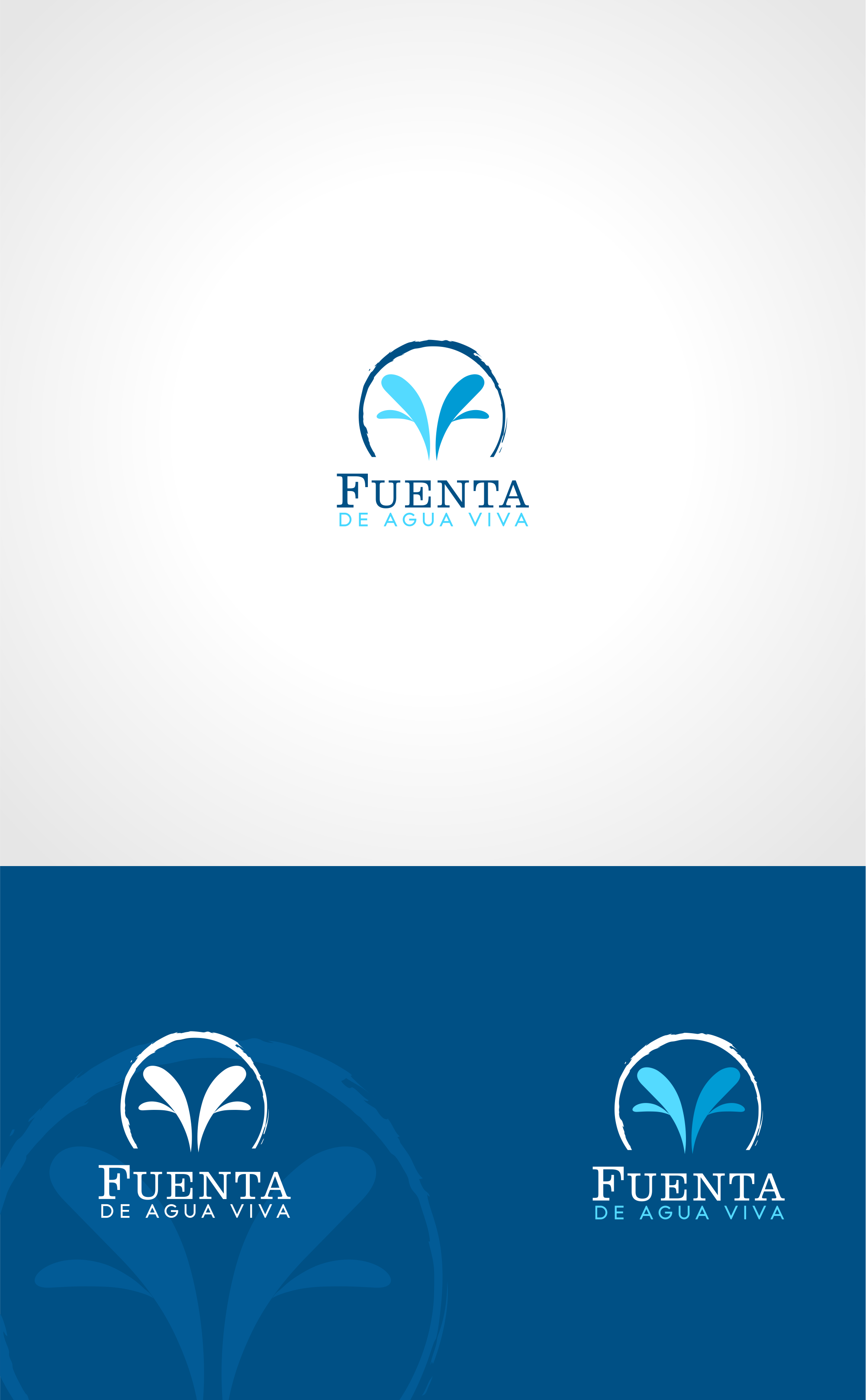 Logo Design by mike edan for Iglesia Fuente de Agua Viva, Inc. | Design #23010251