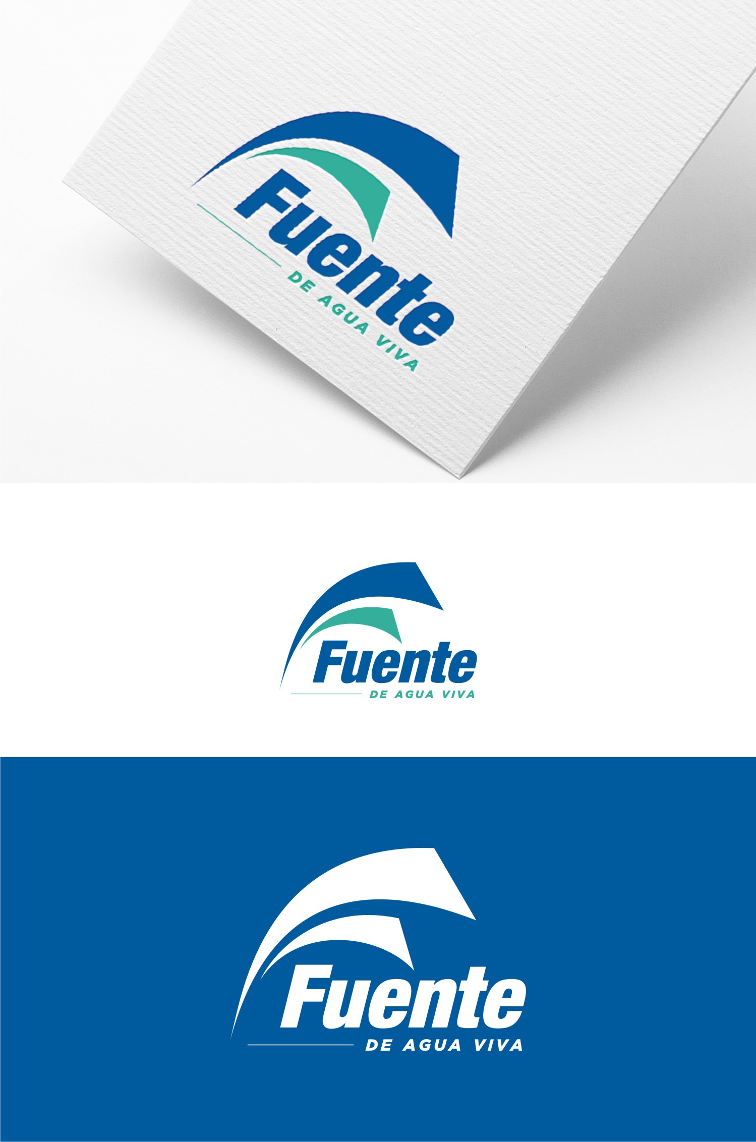 Logo Design by Intelligent Hub for Iglesia Fuente de Agua Viva, Inc. | Design #23015992