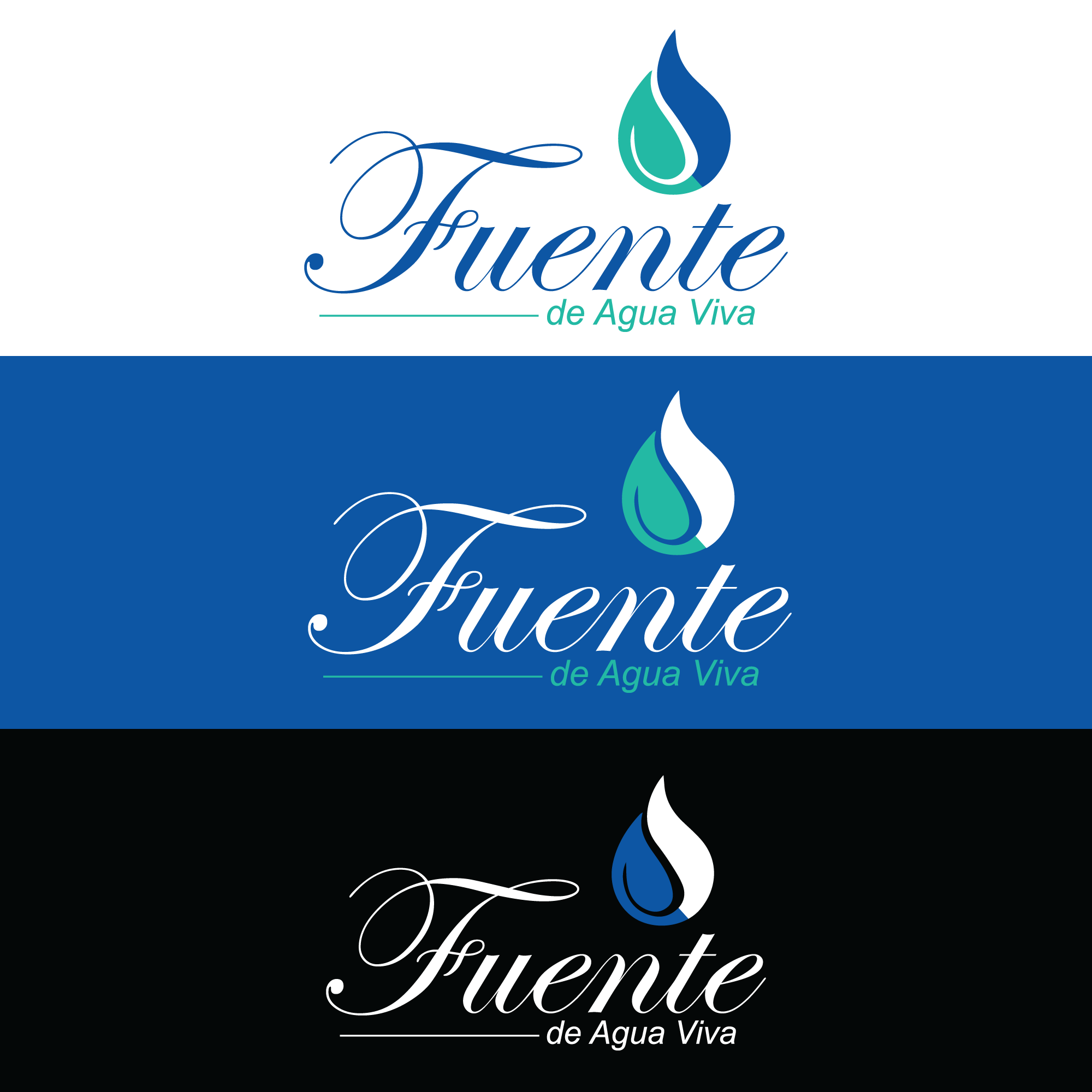 Logo Design by DesignMe Graphics for Iglesia Fuente de Agua Viva, Inc. | Design #23012352