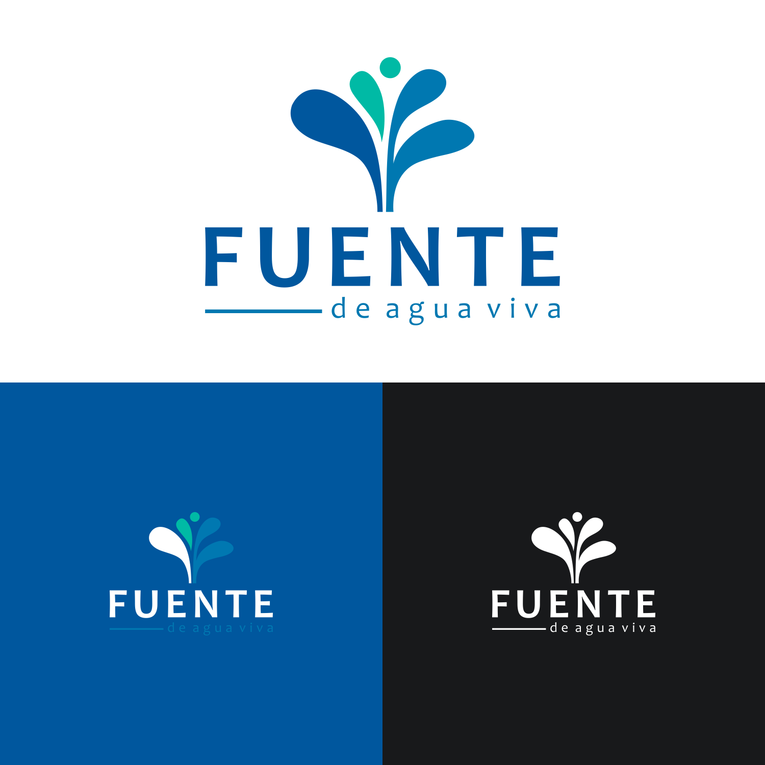 Logo-Design von bajingan für Iglesia Fuente de Agua Viva, Inc. | Design #23024021