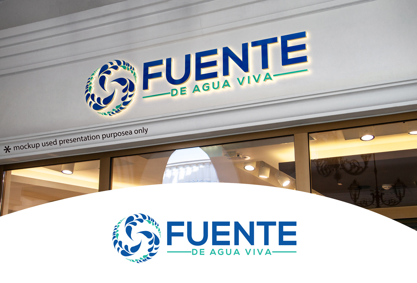 Logo Design by Rubia@ for Iglesia Fuente de Agua Viva, Inc. | Design #23014718
