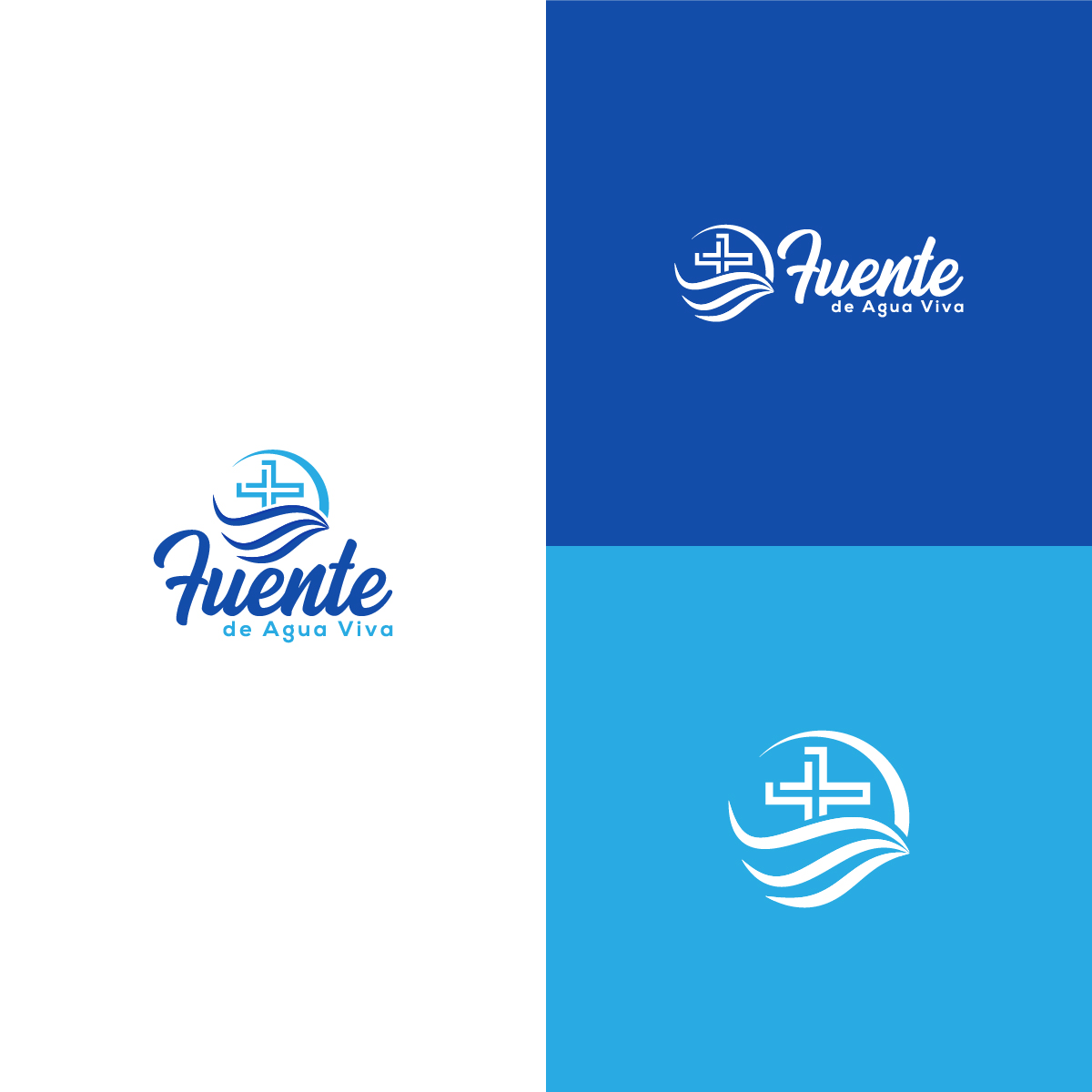Logo Design by Kreative_Finger for Iglesia Fuente de Agua Viva, Inc. | Design #23016301