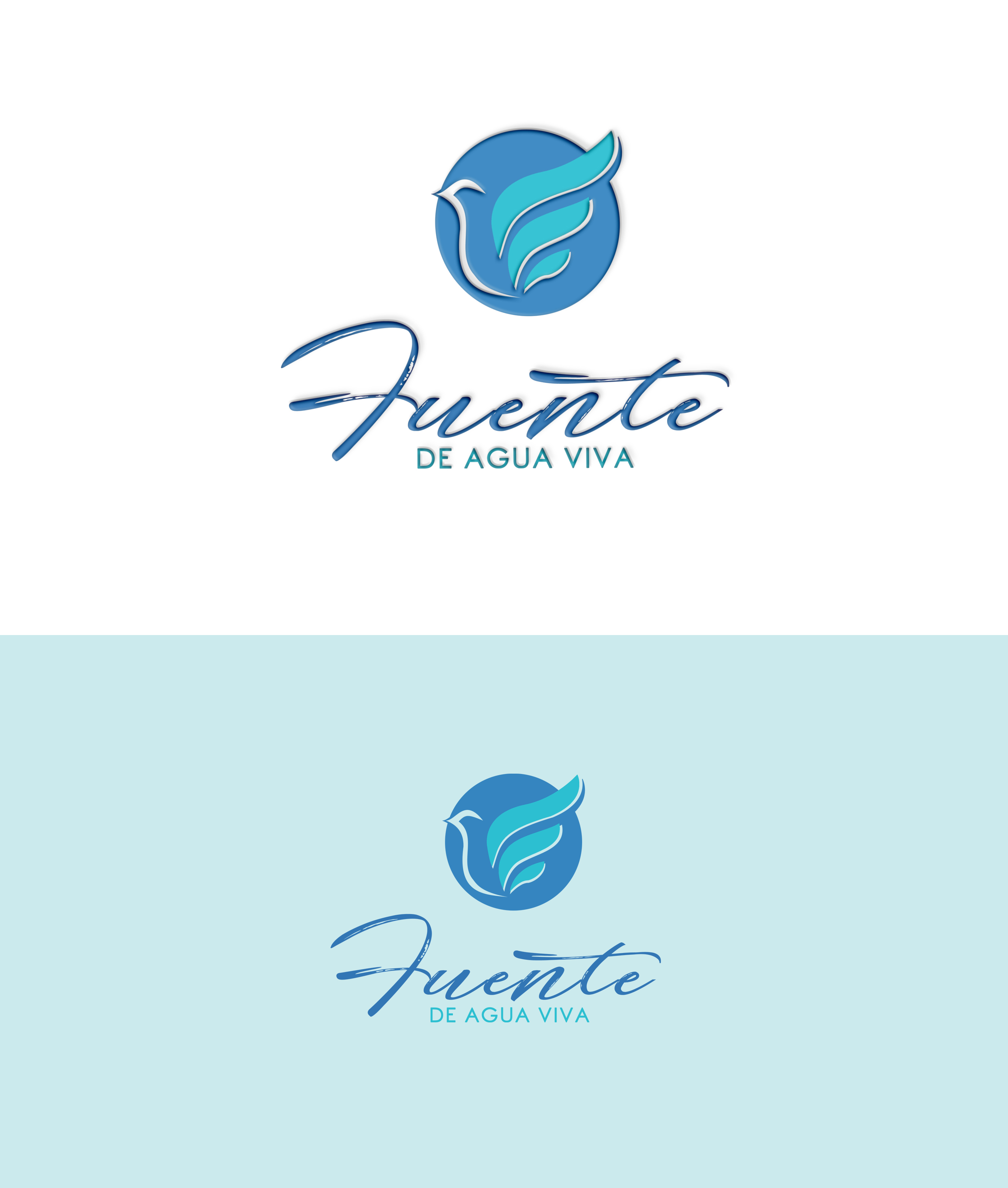 Logo Design by Ana Gocheva for Iglesia Fuente de Agua Viva, Inc. | Design #23007840