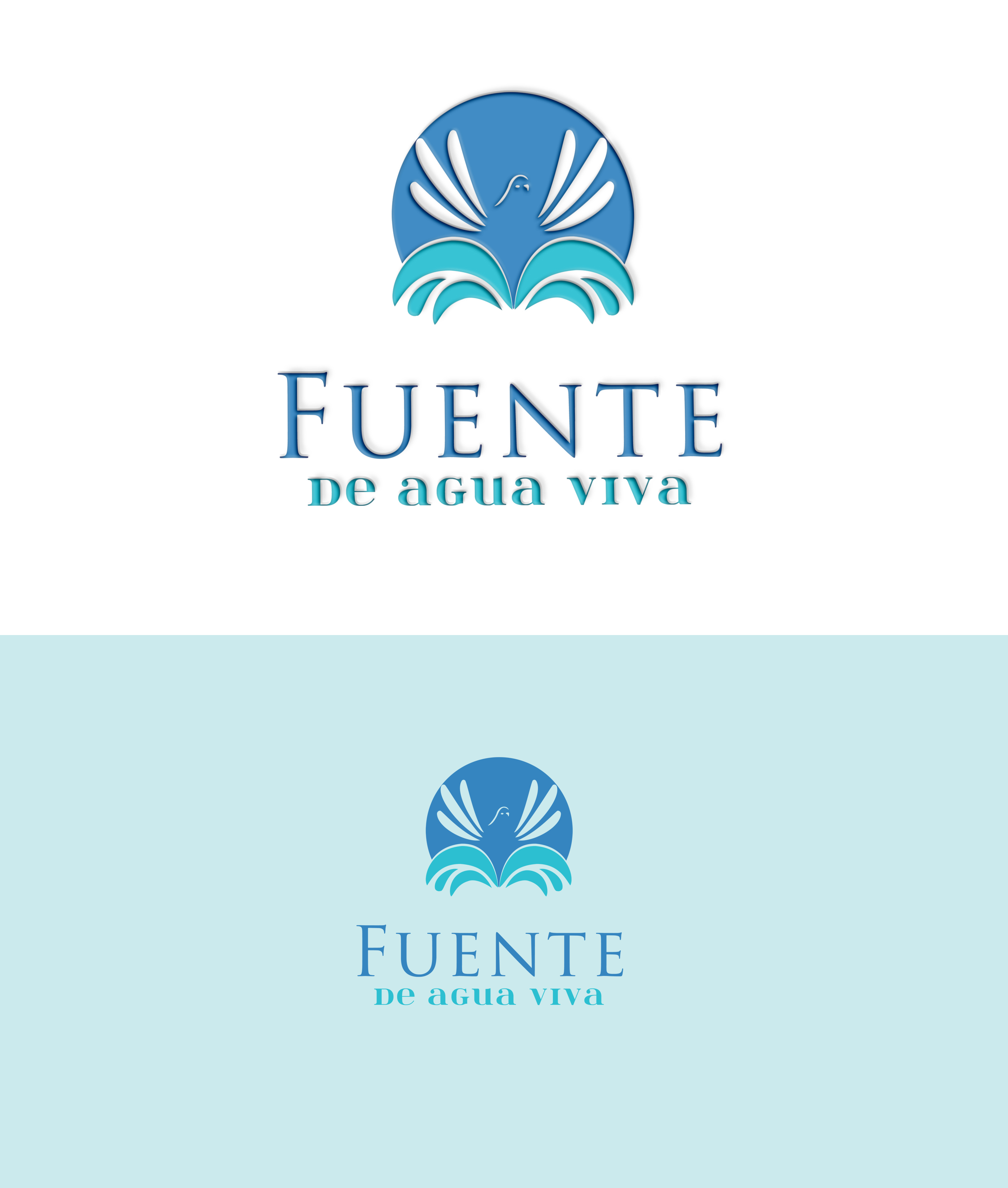 Logo Design by Ana Gocheva for Iglesia Fuente de Agua Viva, Inc. | Design #23007845