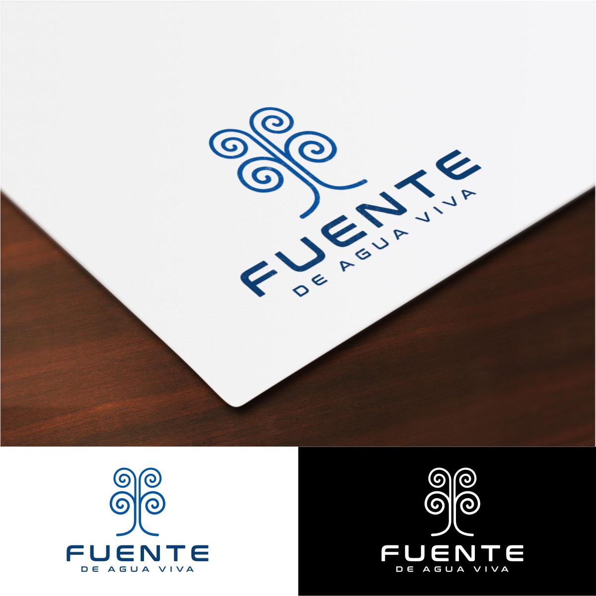 Logo Design by OrianO-70 for Iglesia Fuente de Agua Viva, Inc. | Design #23016573