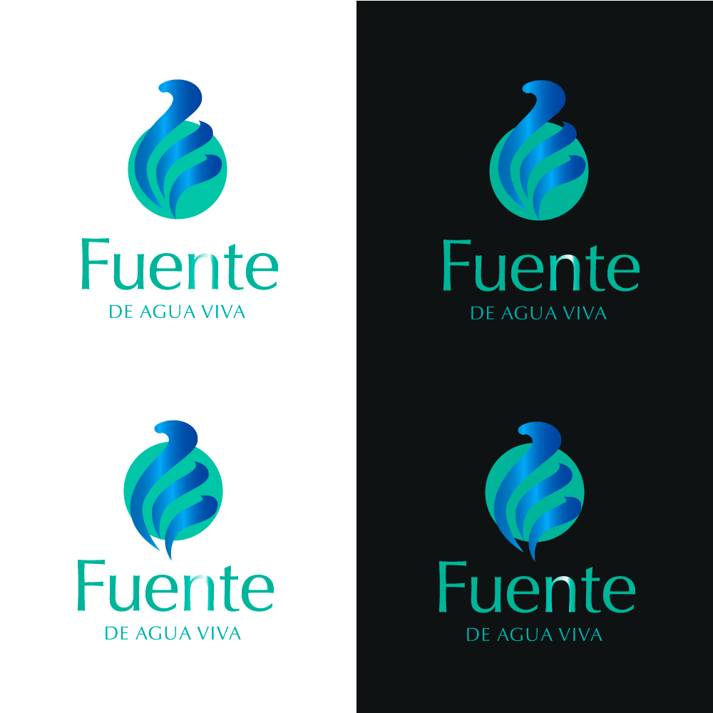 Logo Design by Serg Dyachenko for Iglesia Fuente de Agua Viva, Inc. | Design #23010021