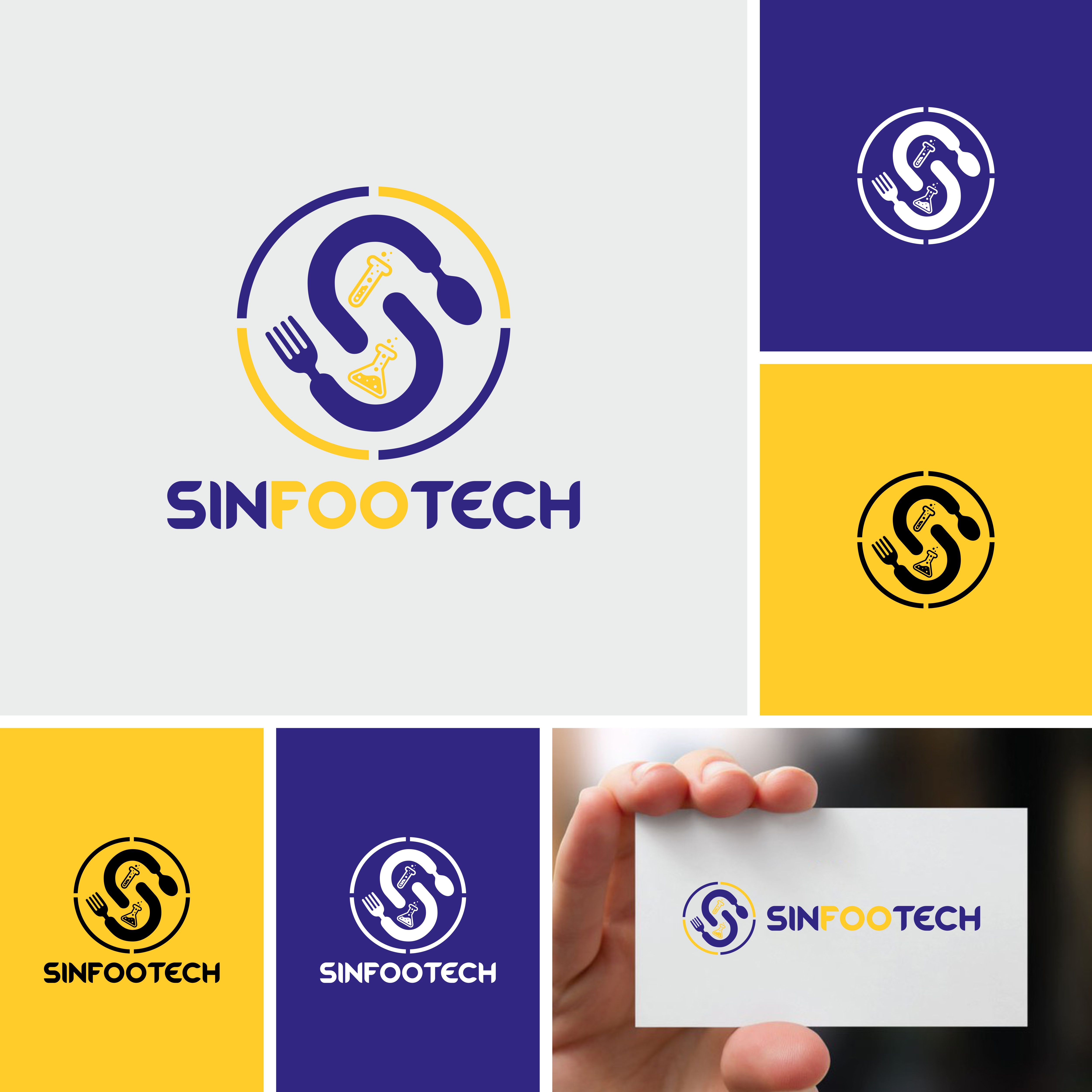 Logo Design by ALBI for SinFooTech | Design #23012796