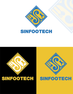 Logo Design by Fusionex Studio for SinFooTech | Design: #23033105
