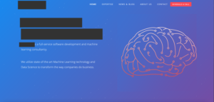 Graphic for AI and Data Science Company* | Diseño Gráfico por MNM