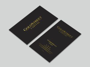 Goldstreet Capital Business card | Design de Carte de Visite par MDesign
