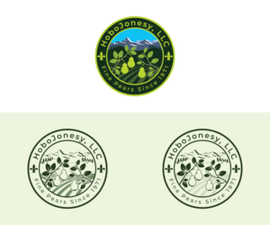 HoboJonesy, LLC / Fine Pears Since 1971 | Logo Design by Rajitha Tennakoon