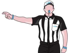 Drawing - A Cartoon Referee from my Lease Review Website | Illustration Design by Nublan Ameram
