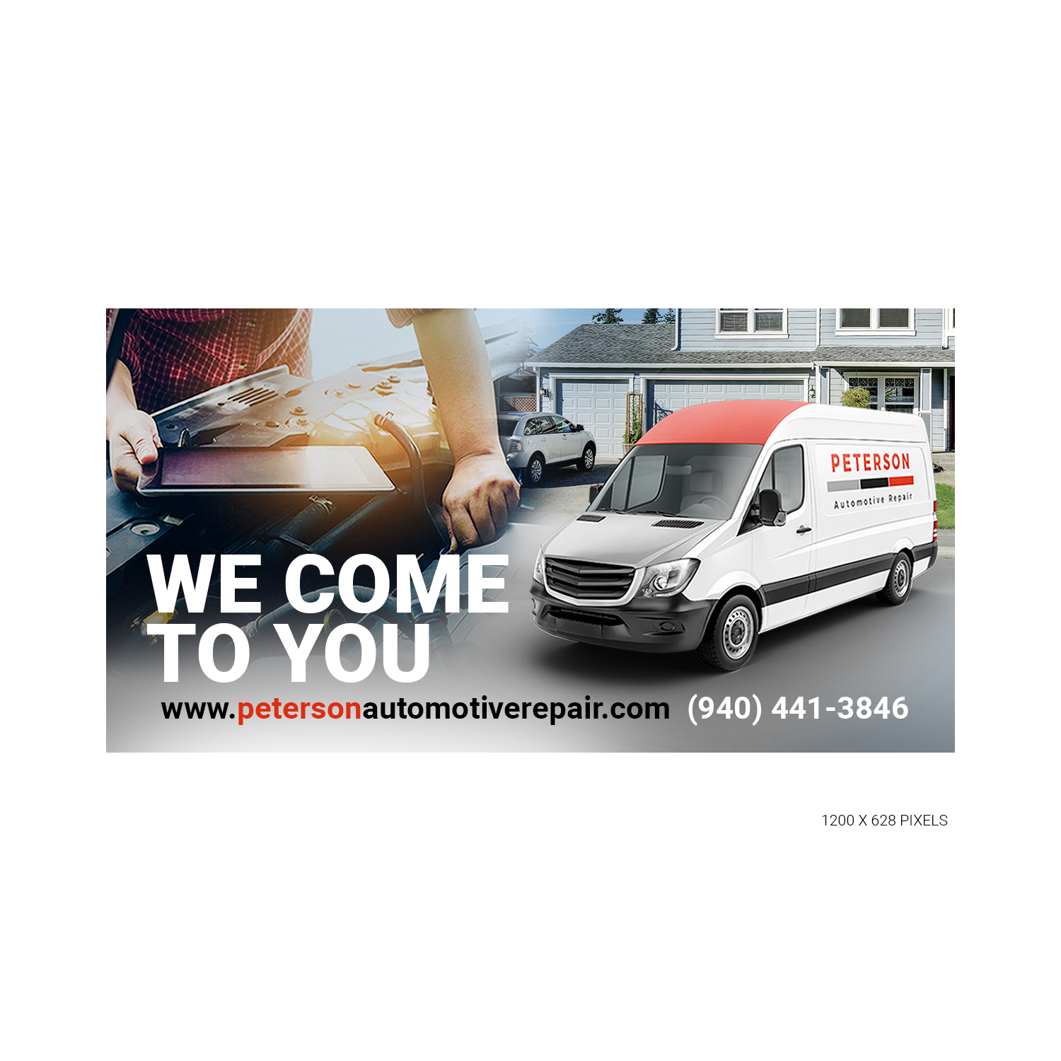 Banner Ad Design by see why for Peterson Automotive Repair | Design #23024777