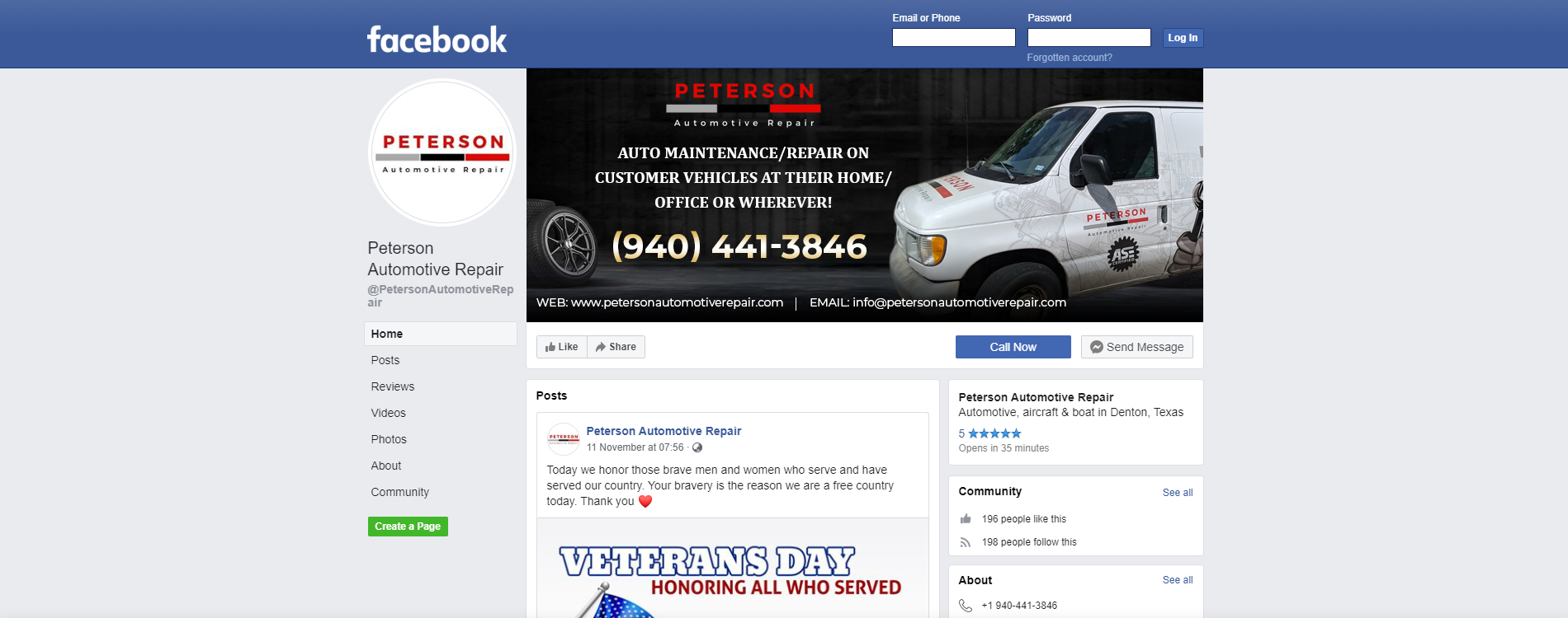 Banner-Design von pentaxial für Peterson Automotive Repair | Design #23035626