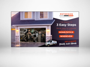 Banner Ad Design by umit for Peterson Automotive Repair | Design: #23020912