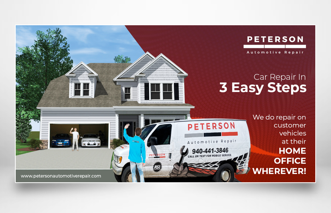 Banner Ad Design by umit for Peterson Automotive Repair | Design #23027119