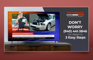 Banner Ad Design by umit for Peterson Automotive Repair | Design: #23029562