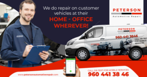 Diseño De Banner Publicitario por umit para Peterson Automotive Repair | Diseño: #23066254
