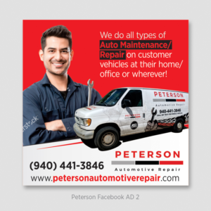 Banner-Design von D Creative für Peterson Automotive Repair | Design #23015848