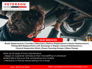 Diseño De Banner Publicitario por DesignMe Graphics para Peterson Automotive Repair | Diseño: #23022191
