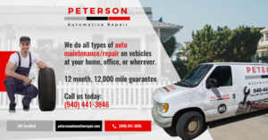 Diseño De Banner Publicitario por Andrew Asiimwe para Peterson Automotive Repair | Diseño: #23060441