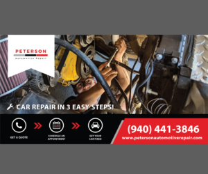 Banner Ad Design by lucas 17 for Peterson Automotive Repair | Design: #23022064