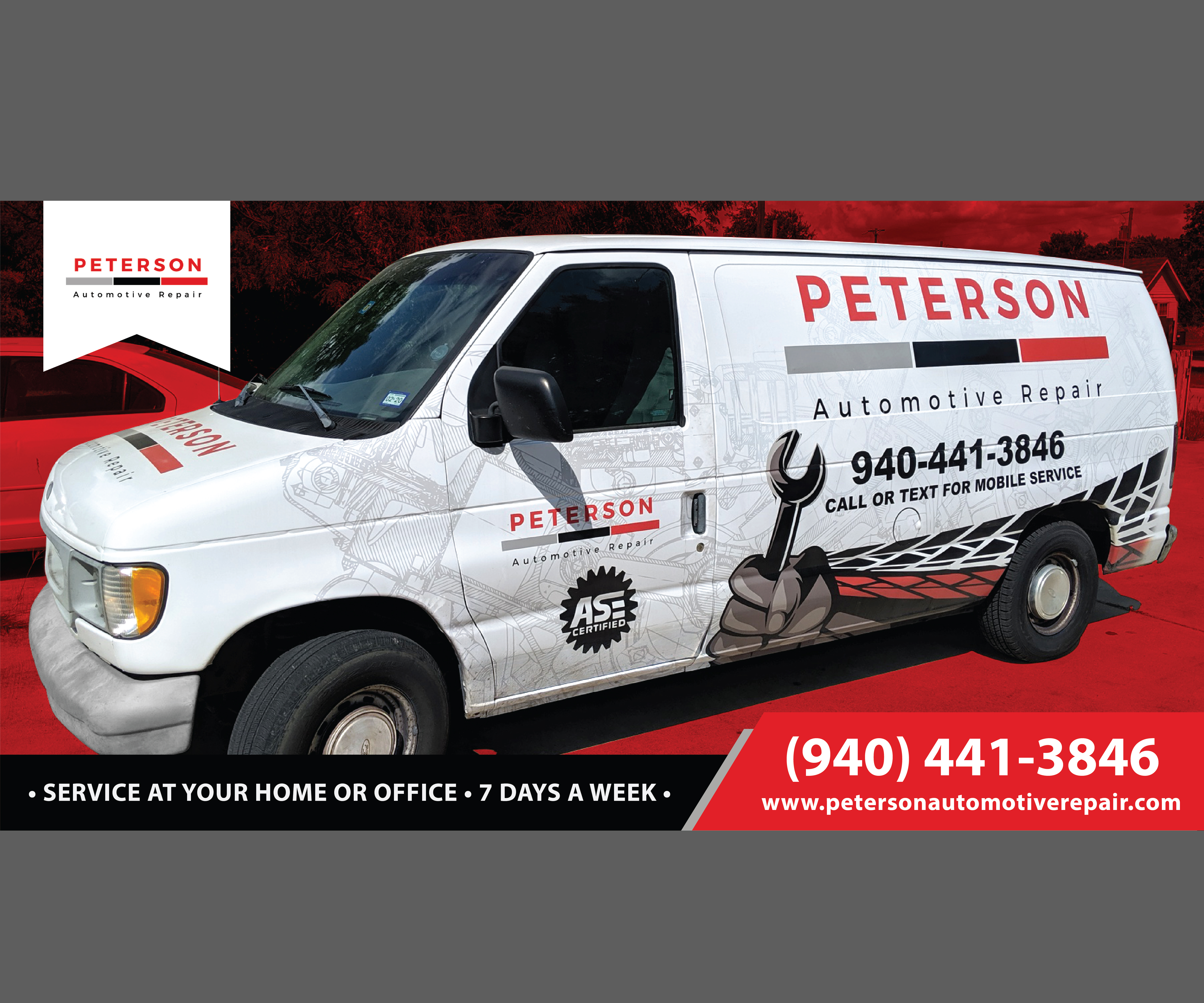Banner Ad Design by lucas 17 for Peterson Automotive Repair | Design #23057297