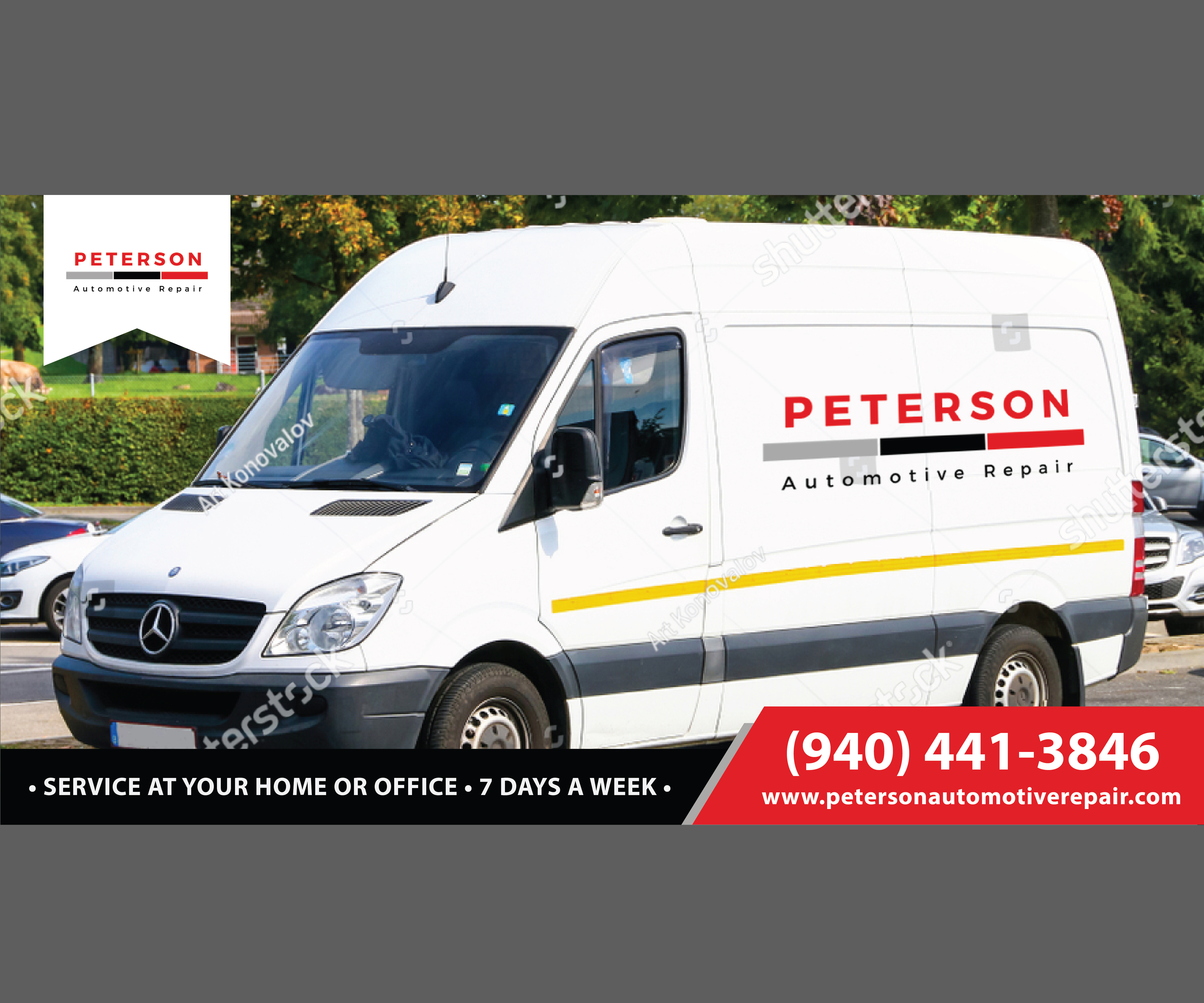 Banner Ad Design by lucas 17 for Peterson Automotive Repair | Design #23058712