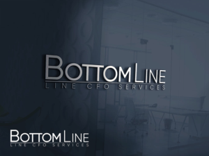Bottom Line CFO Services | Diseño de Logo por IdentsArt