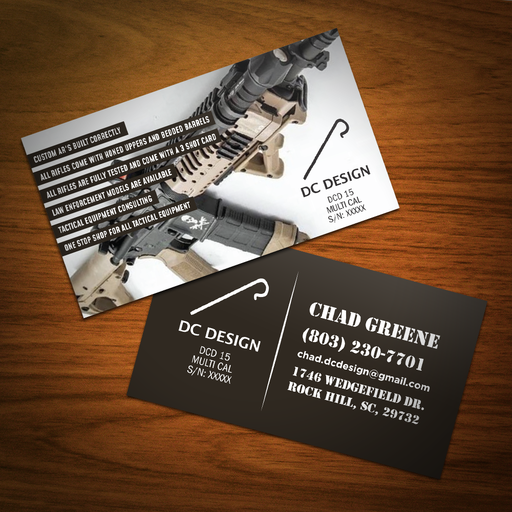 Business Card Design by normi for DC Design LLC | Design #23012879