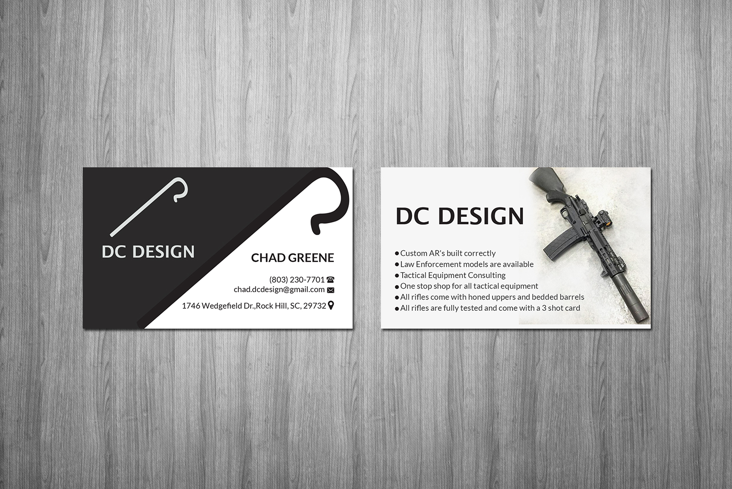 Design de Carte de Visite par Creations Box 2015 pour DC Design LLC | Design #23017252