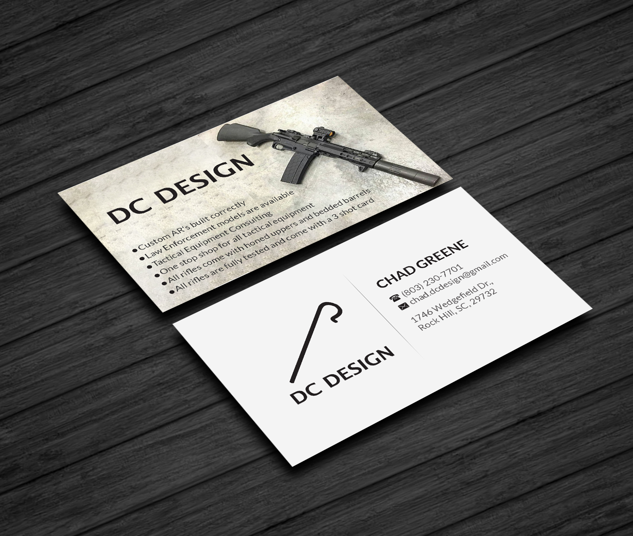 Business Card Design by Creations Box 2015 for DC Design LLC | Design #23017257