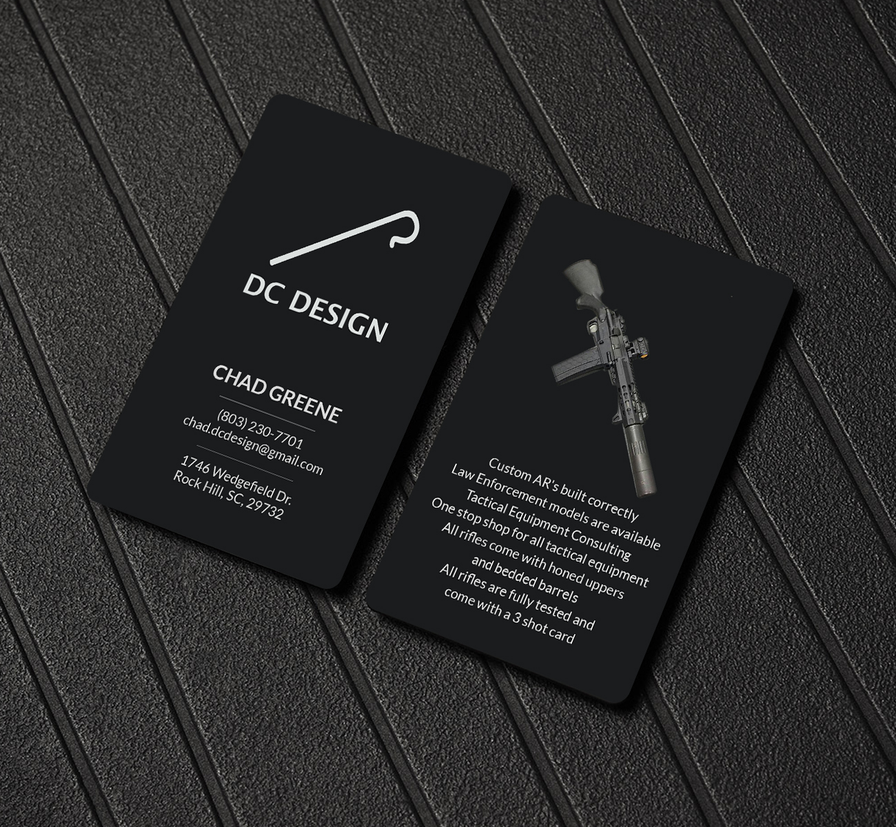 Diseño de Tarjeta de Presentación por Creations Box 2015 para DC Design LLC | Diseño #23017263
