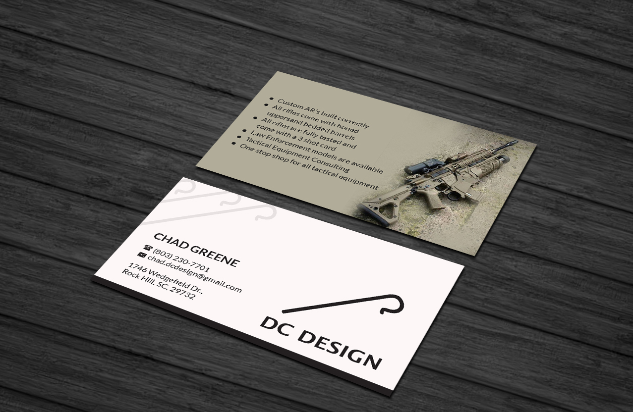 Design de Carte de Visite par Creations Box 2015 pour DC Design LLC | Design #23031127