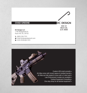 Design de Carte de Visite par chandrayaan.creative pour DC Design LLC | Design : #23016538