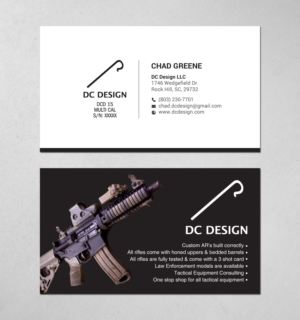 Design de Carte de Visite par chandrayaan.creative pour DC Design LLC | Design : #23016541
