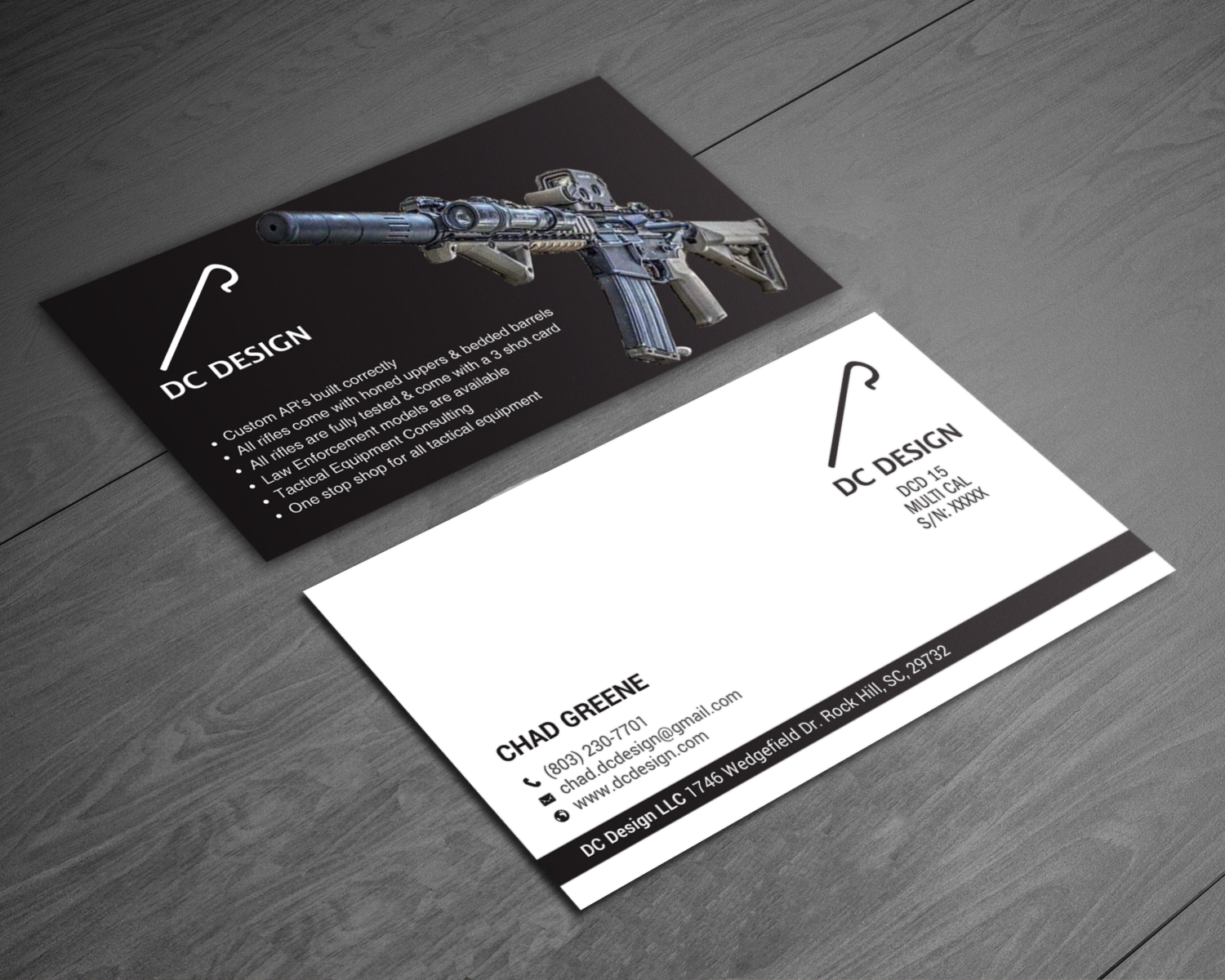 Design de Carte de Visite par chandrayaan.creative pour DC Design LLC | Design #23016545