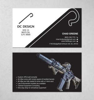 Design de Carte de Visite par chandrayaan.creative pour DC Design LLC | Design : #23016550