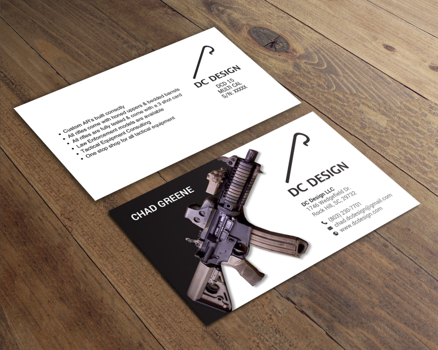 Design de Carte de Visite par chandrayaan.creative pour DC Design LLC | Design #23016582